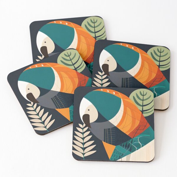 Item preview, bird in tropics designed and sold by Pistacheartco.
