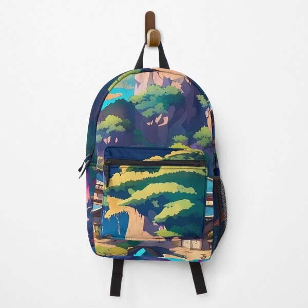 Item preview, Beautiful floating islands Asian landscape illustration designed and sold by 1Celery.