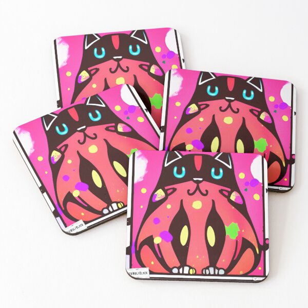 Item preview, Cute colorful cat cats 39 designed and sold by RedWolfDisigne.
