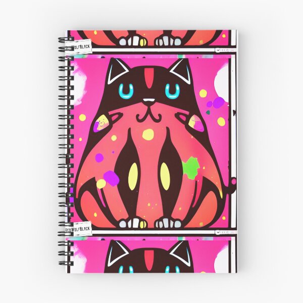 Item preview, Cute colorful cat cats 39 designed and sold by RedWolfDisigne.