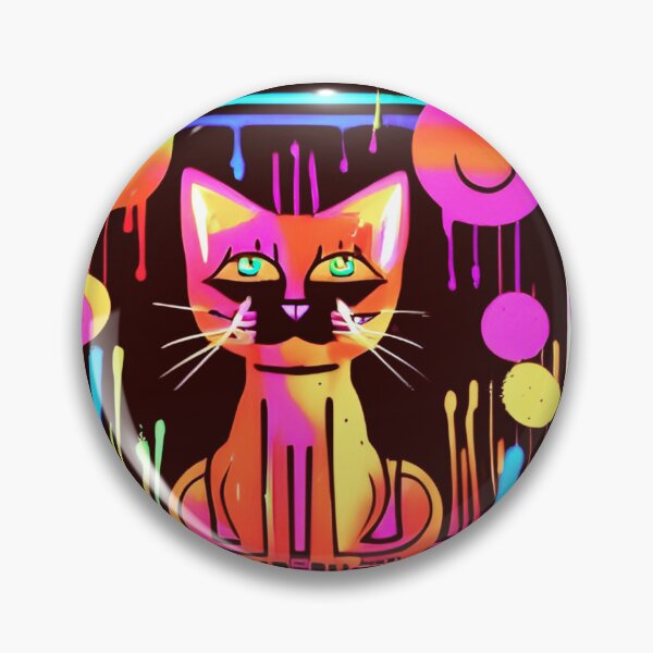 Item preview, Cute colorful cat cats 40 designed and sold by RedWolfDisigne.