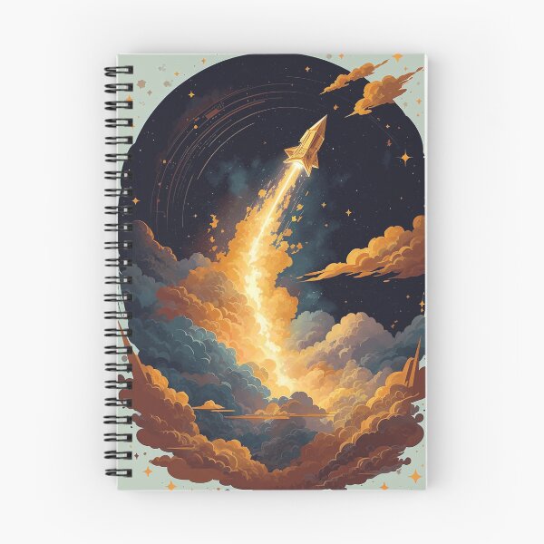 Item preview, Ship in the clouds designed and sold by ArtfullMinds.