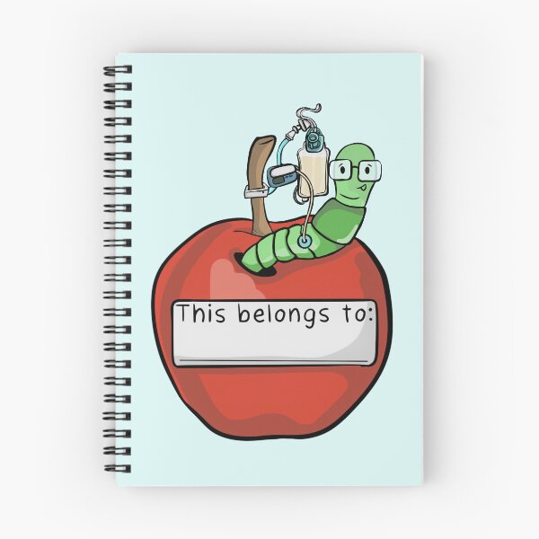 Item preview, Worm In Apple Freearm Infinity Feed designed and sold by InclusiveDinos.