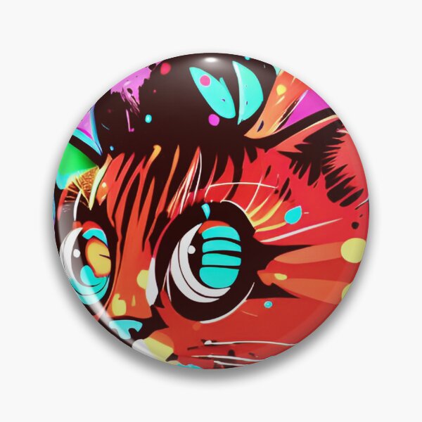 Item preview, Cute colorful cat cats 41 designed and sold by RedWolfDisigne.