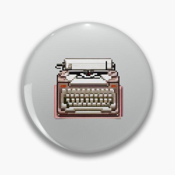 Item preview, Pixel Typewriter Design Print  designed and sold by randomtdesigns.