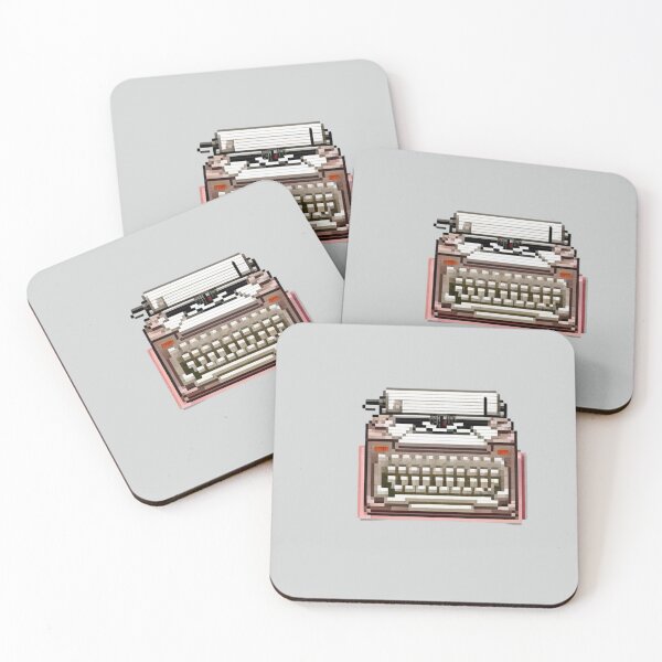 Item preview, Pixel Typewriter Design Print  designed and sold by randomtdesigns.