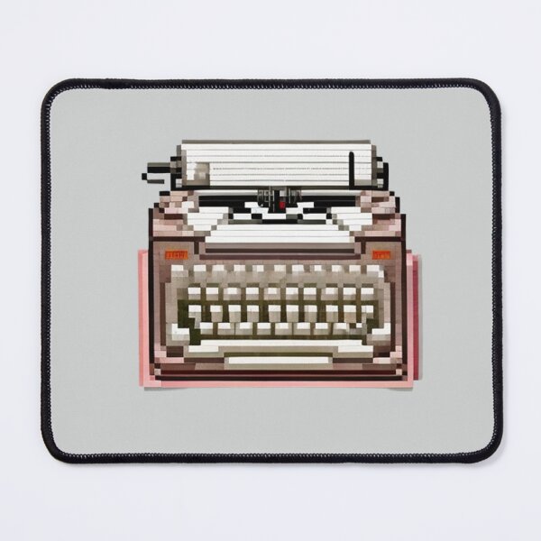 Item preview, Pixel Typewriter Design Print designed and sold by randomtdesigns.