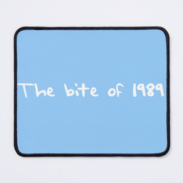 Item preview, The Bite of 1989 (Blue and White) designed and sold by RoserinArt.