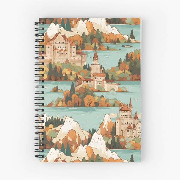 Item preview, Castles Pattern 2 - Bavaria designed and sold by DigitalPatternx.