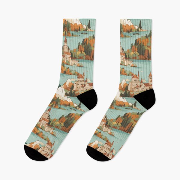 Item preview, Castles Pattern 2 - Bavaria designed and sold by DigitalPatternx.