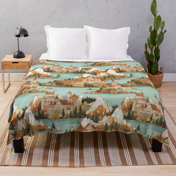 Item preview, Castles Pattern 2 - Bavaria designed and sold by DigitalPatternx.