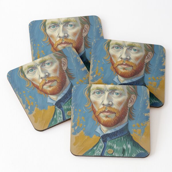 Aperçu de l'œuvre Autoportrait Vincent Van Gogh pack créée et vendue par Starry night Cherry blossom.