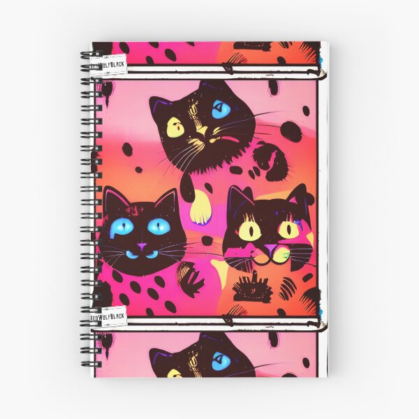Item preview, Cute colorful cat cats 42 designed and sold by RedWolfDisigne.