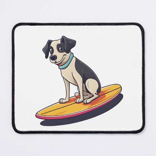 Item preview, Dog on Surfboard designed and sold by Realizey.
