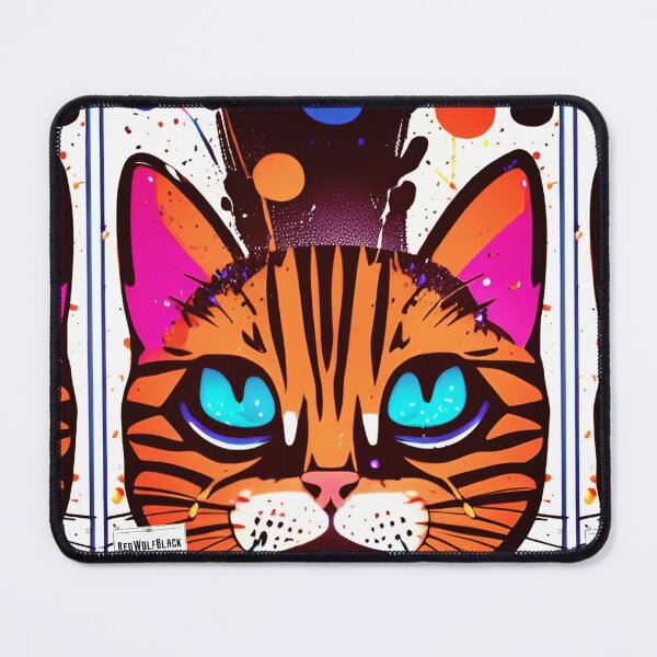 Item preview, Cute colorful cat cats 43 designed and sold by RedWolfDisigne.