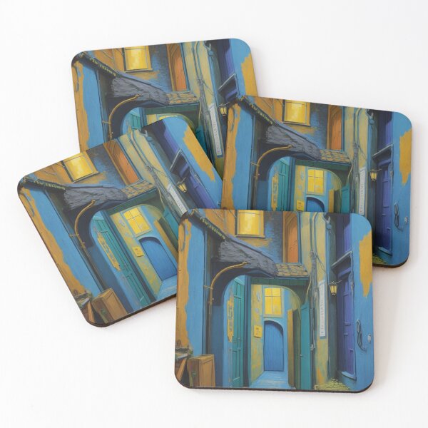 Aperçu de l'œuvre Porte secrète Vincent Van Gogh pack créée et vendue par Starry night Cherry blossom.