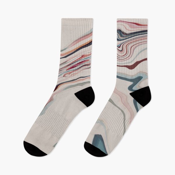 Item preview, Marbled abstract in muted hues designed and sold by Bonheurem.