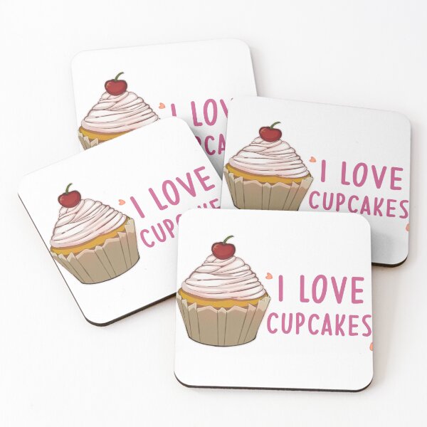 Item preview, Cupcake - I love cupcakes designed and sold by NamiAffiArt.