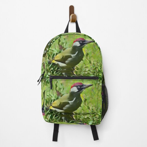 Item preview, Woodpecker Camouflage in Retro Pop designed and sold by Fearless-Fox.