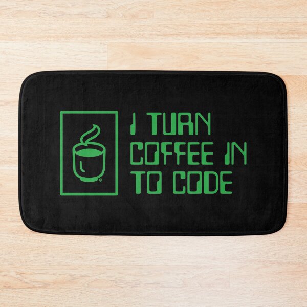 Item preview, I Turn Coffee in to Code designed and sold by Yuzik.