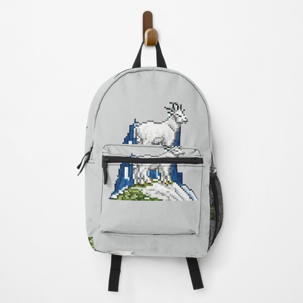 Item preview, Pixel Mountain Goat Design Print designed and sold by randomtdesigns.