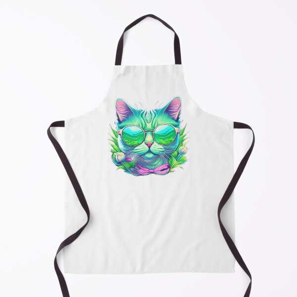Item preview, Funny Cool Cat in Glasses - Quirky and Stylish Designs designed and sold by PixelSpectrum.