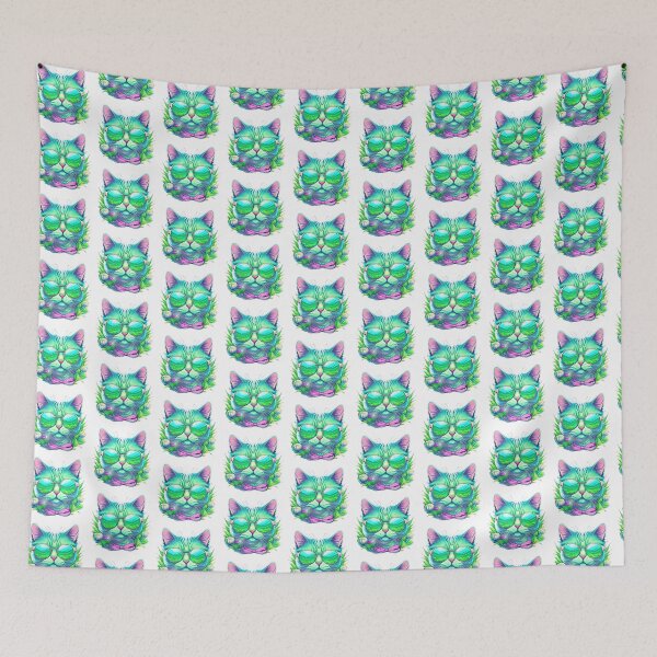 Item preview, Funny Cool Cat in Glasses - Quirky and Stylish Designs designed and sold by PixelSpectrum.