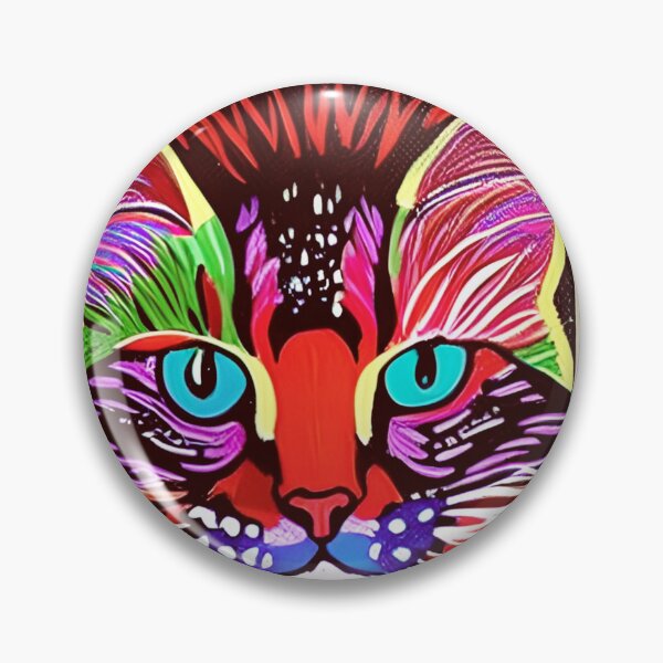 Item preview, Cute colorful cat cats 45 designed and sold by RedWolfDisigne.