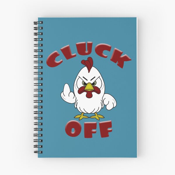 Item preview, Funny Cartoon Chicken CLUCK OFF designed and sold by carolina1.