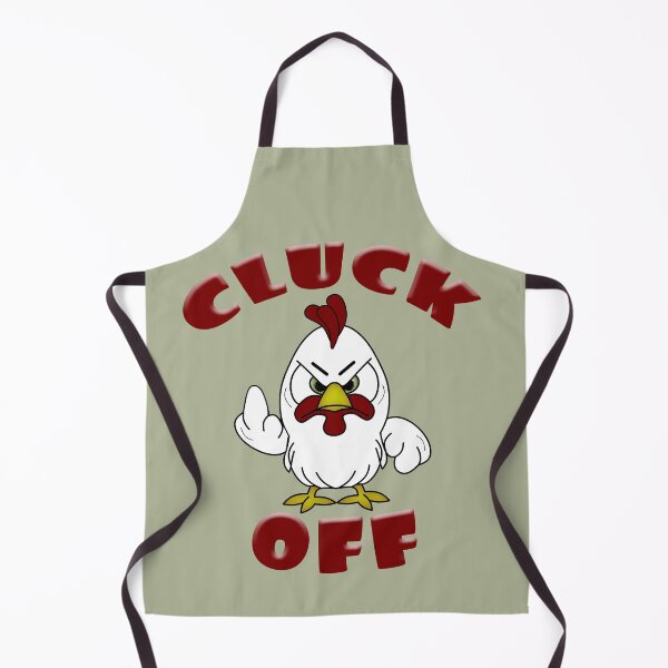 Item preview, Funny Cartoon Chicken CLUCK OFF designed and sold by carolina1.