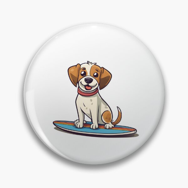Item preview, Dog on Surfboard designed and sold by Realizey.
