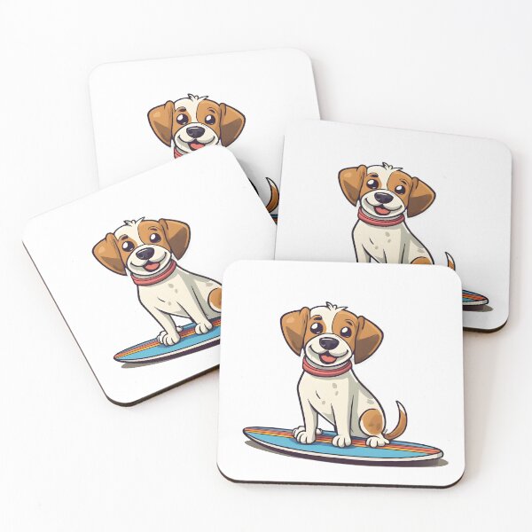 Item preview, Dog on Surfboard designed and sold by Realizey.