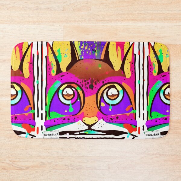 Item preview, Cute colorful cat cats 46 designed and sold by RedWolfDisigne.