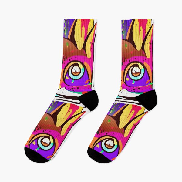 Item preview, Cute colorful cat cats 46 designed and sold by RedWolfDisigne.