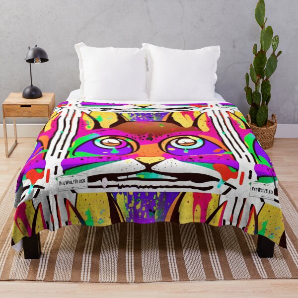 Item preview, Cute colorful cat cats 46 designed and sold by RedWolfDisigne.