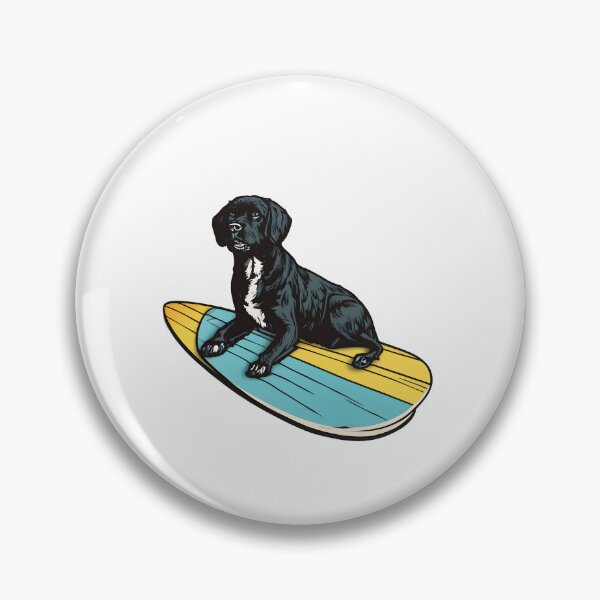 Item preview, Dog on Surfboard designed and sold by Realizey.