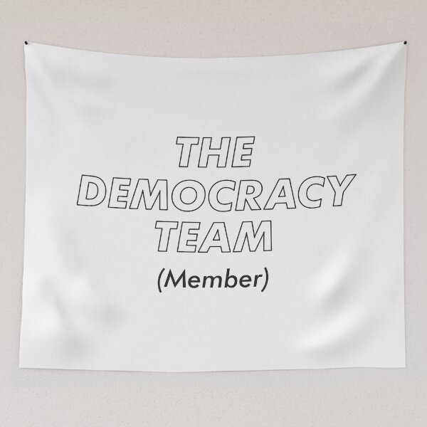 Item preview, The democracy team designed and sold by Politics-Corner.