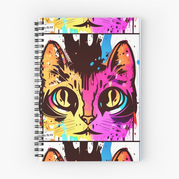 Item preview, Cute colorful cat cats 47 designed and sold by RedWolfDisigne.