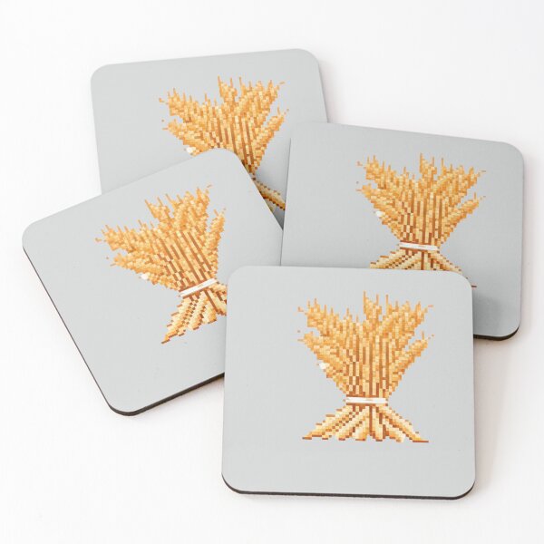 Item preview, Pixel Bundle of Wheat Design Print  designed and sold by randomtdesigns.
