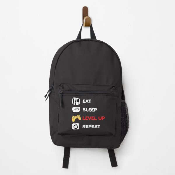 Item preview, gamer eat sleep game repeat video game level up funny boys men designed and sold by shaderepublic.