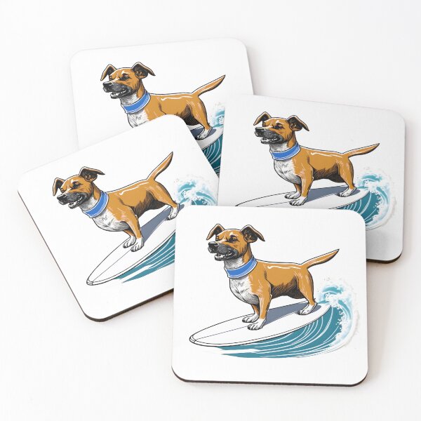 Item preview, Dog on Surfboard designed and sold by Realizey.