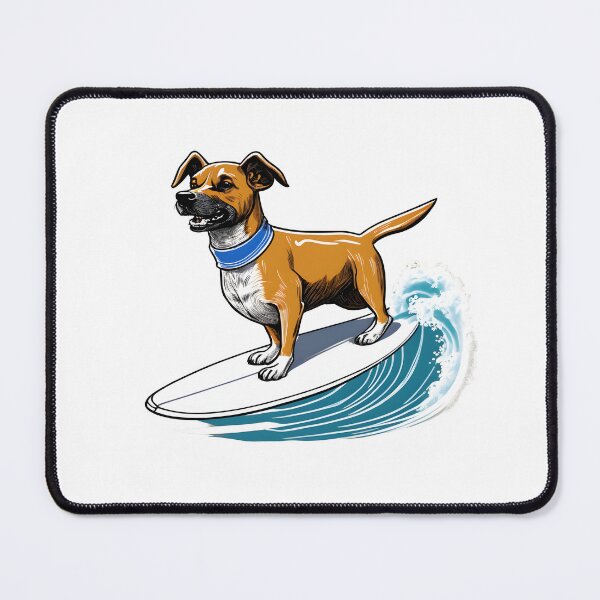 Item preview, Dog on Surfboard designed and sold by Realizey.