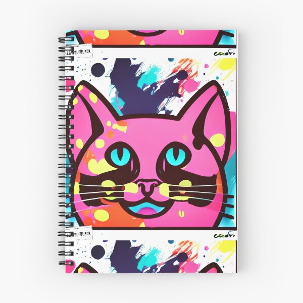 Item preview, Cute colorful cat cats 48 designed and sold by RedWolfDisigne.