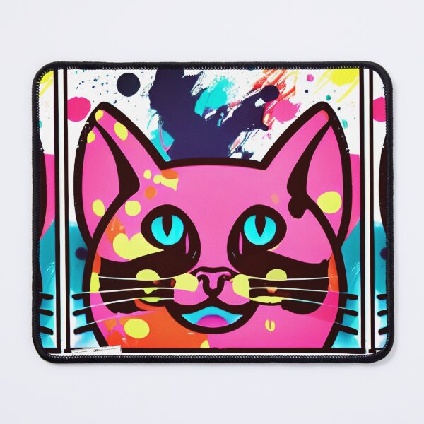 Item preview, Cute colorful cat cats 48 designed and sold by RedWolfDisigne.