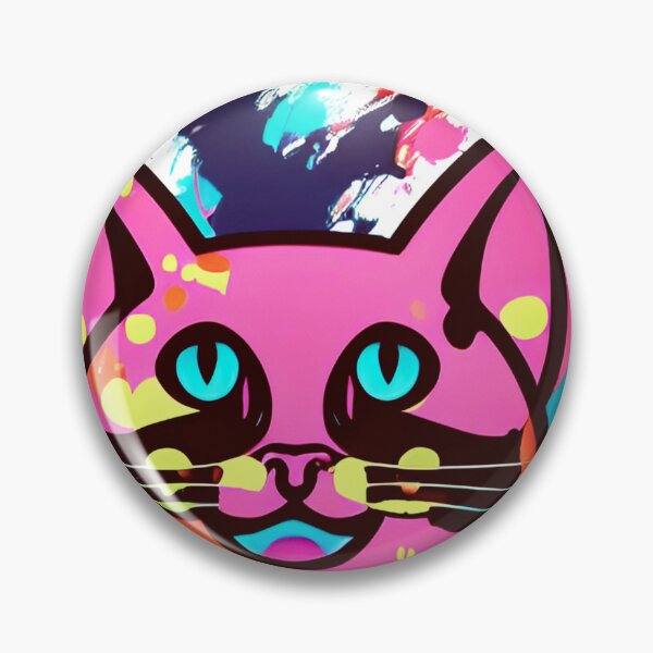 Item preview, Cute colorful cat cats 48 designed and sold by RedWolfDisigne.