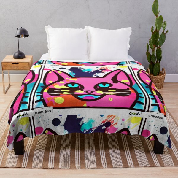Item preview, Cute colorful cat cats 48 designed and sold by RedWolfDisigne.