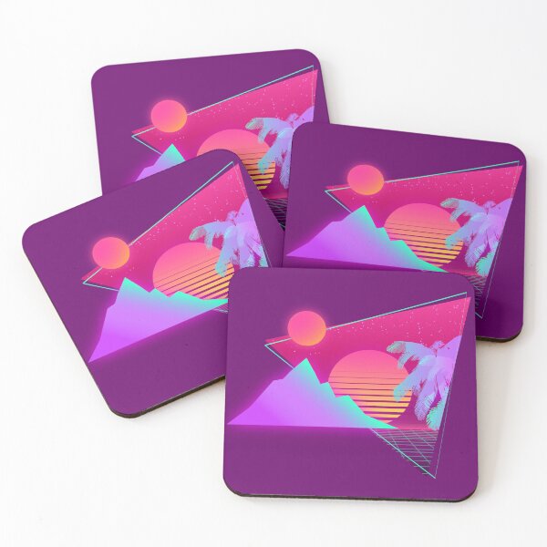 Item preview, Synthwave Sunset designed and sold by thejuliaset.