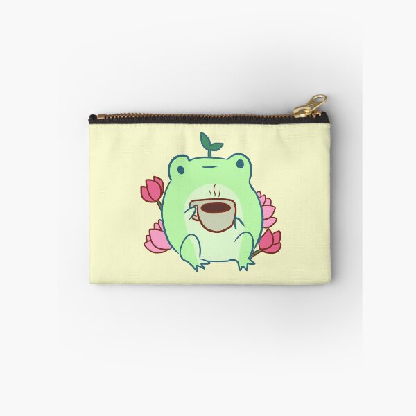Item preview, Cute frog drinking coffee  designed and sold by Mayarart.