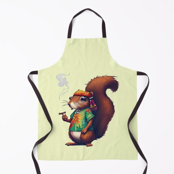 Item preview, 70's Hippie Squirrel Smoking designed and sold by Jacob Quinn.