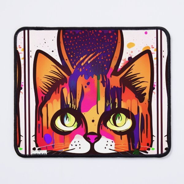 Item preview, Cute colorful cat cats 50 designed and sold by RedWolfDisigne.